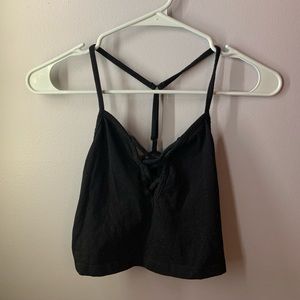 Black Crop Top